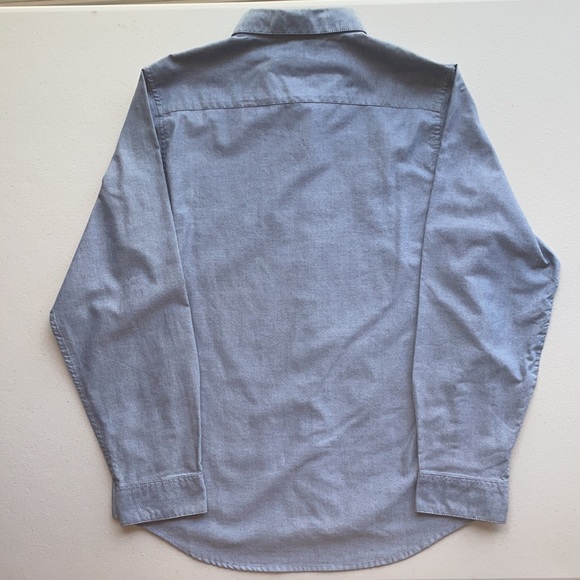 RVCA - Chambray Button-Down Shirt, XL - Picture 4 of 5